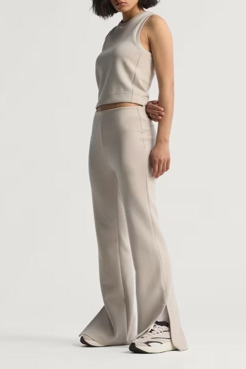 Soft Lux Tank And Flared Pants Set