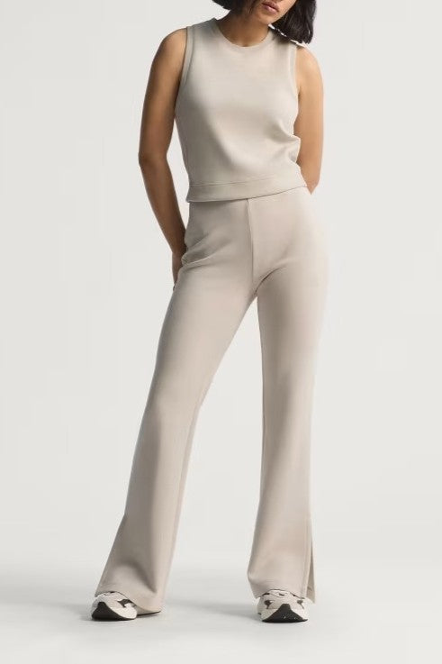 Soft Lux Tank And Flared Pants Set
