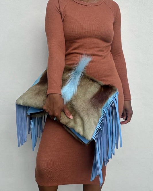 Stylish Tassel Handbag