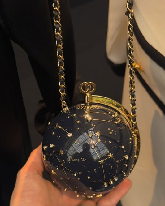 Celestial Globe Constellation Chain Bag