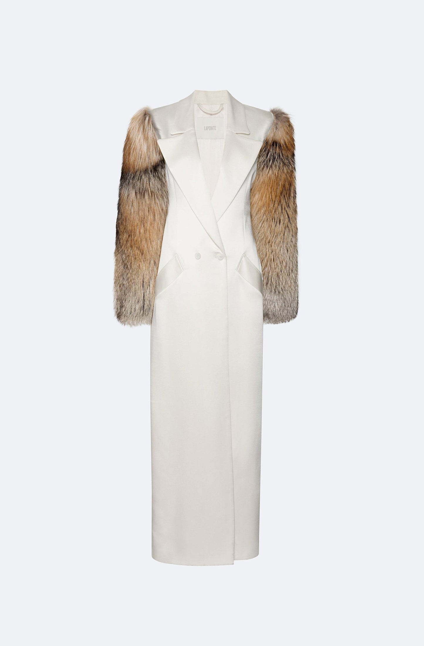 Eco-friendly Fur Stitching Coat