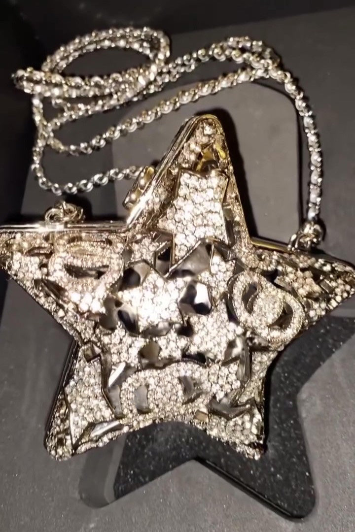 Cute Hollow Star-shaped Crossbody Bag