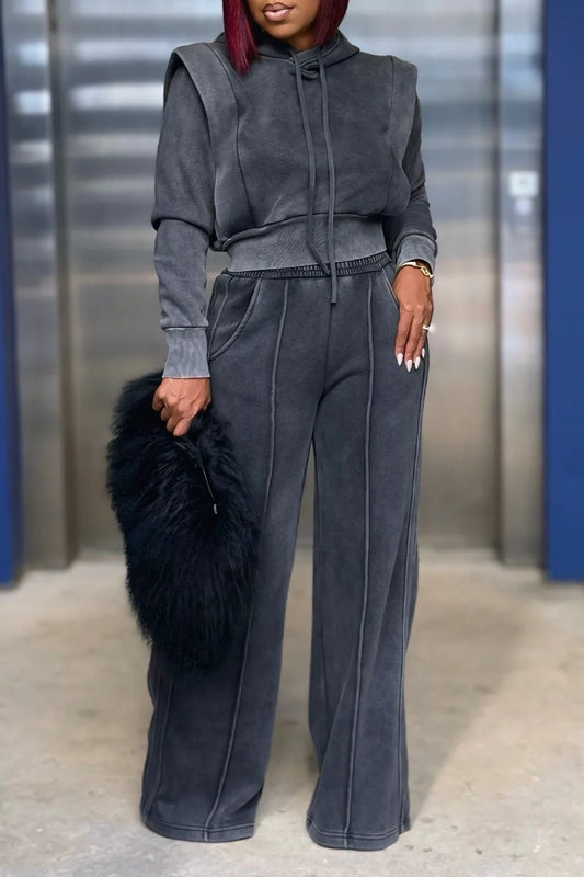 Luxury Street Sculpture Jogging Set