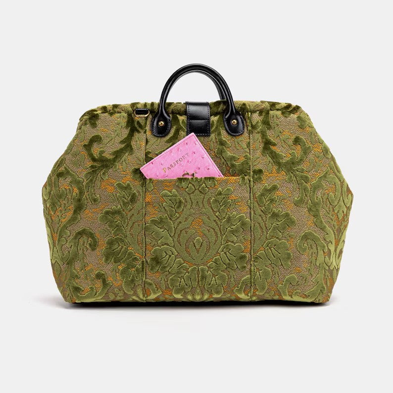 Hand-sewn carpet work bag
