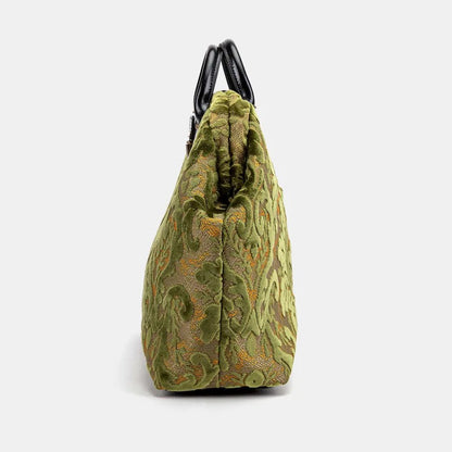 Hand-sewn carpet work bag