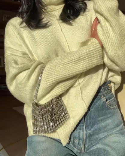 Stylish Mini Crystal Handbag