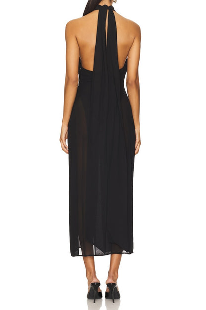 Elegant Date Tulle Patchwork Dress
