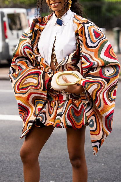 Palette Series Printed Dress