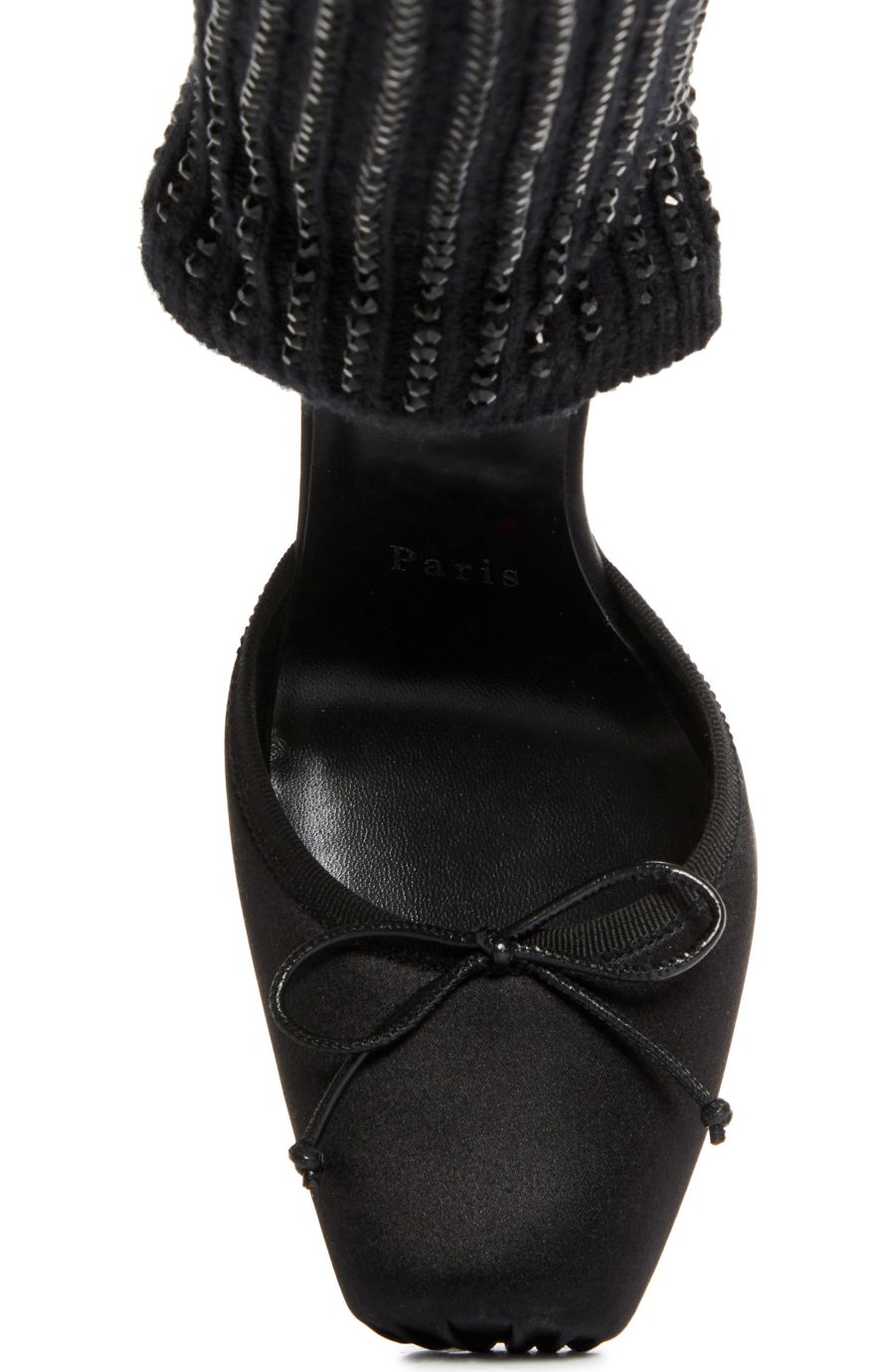Long and Warm Knitted Ballet Boots