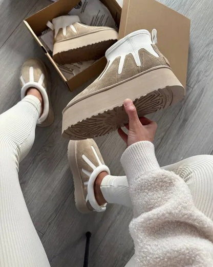 Wrap-up Thick-soled Snow Boots