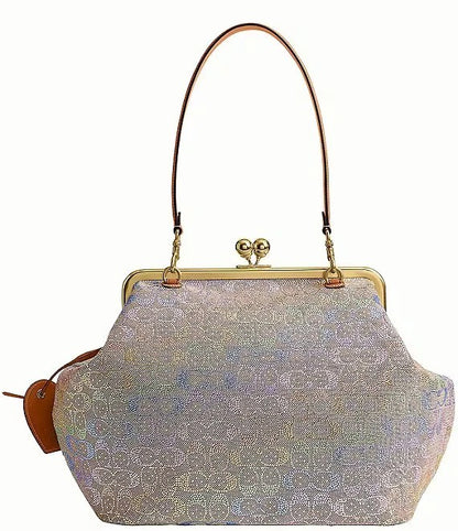 Large Rainbow Crystal Eyeglasses Frame Bag