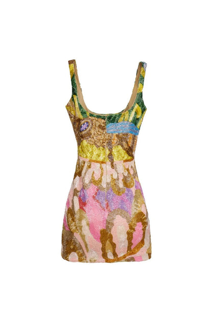 Elegant Party/date Night Sparkly Mini Dress