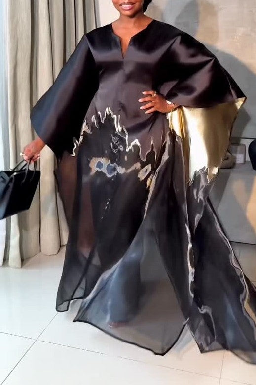 Oversized Organza Dress
