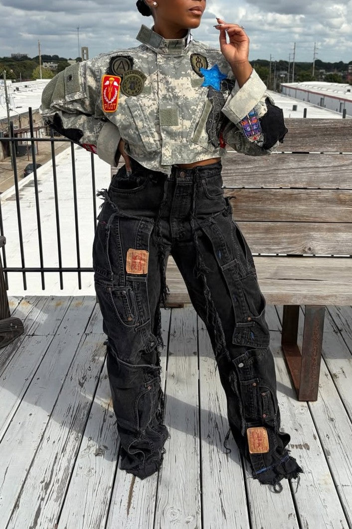 Grey Washed Wrangler Bay Chaps