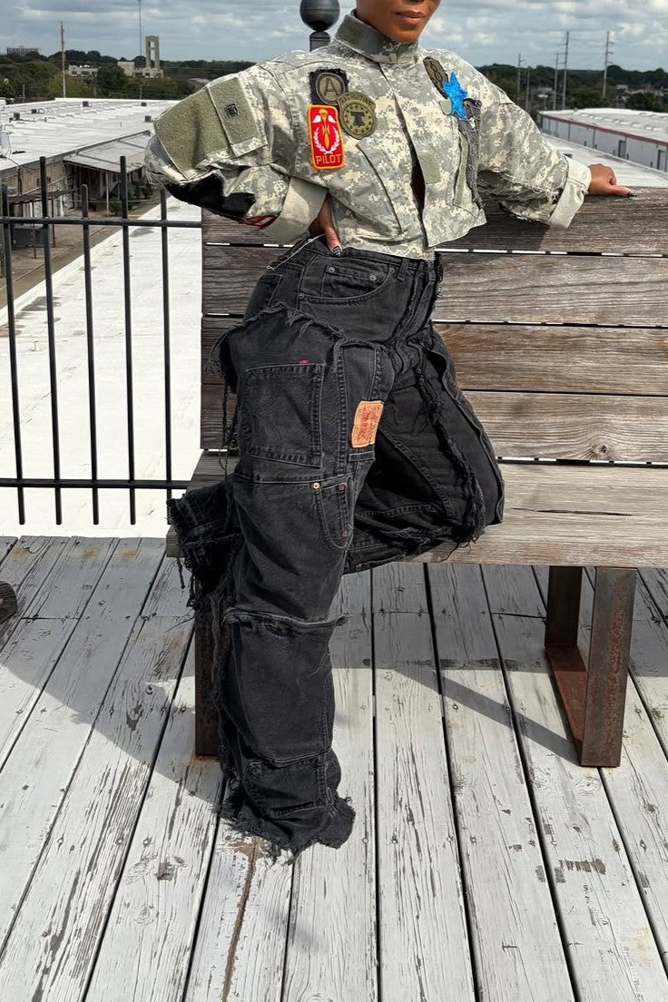 Grey Washed Wrangler Bay Chaps