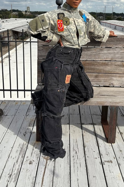 Grey Washed Wrangler Bay Chaps
