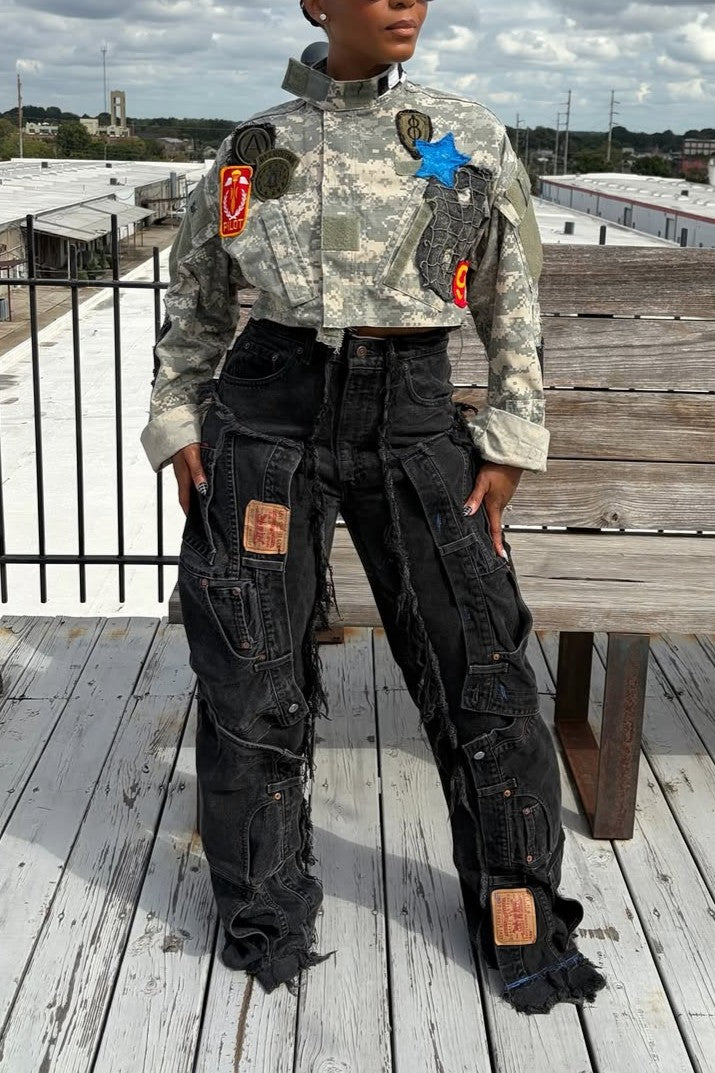 Grey Washed Wrangler Bay Chaps