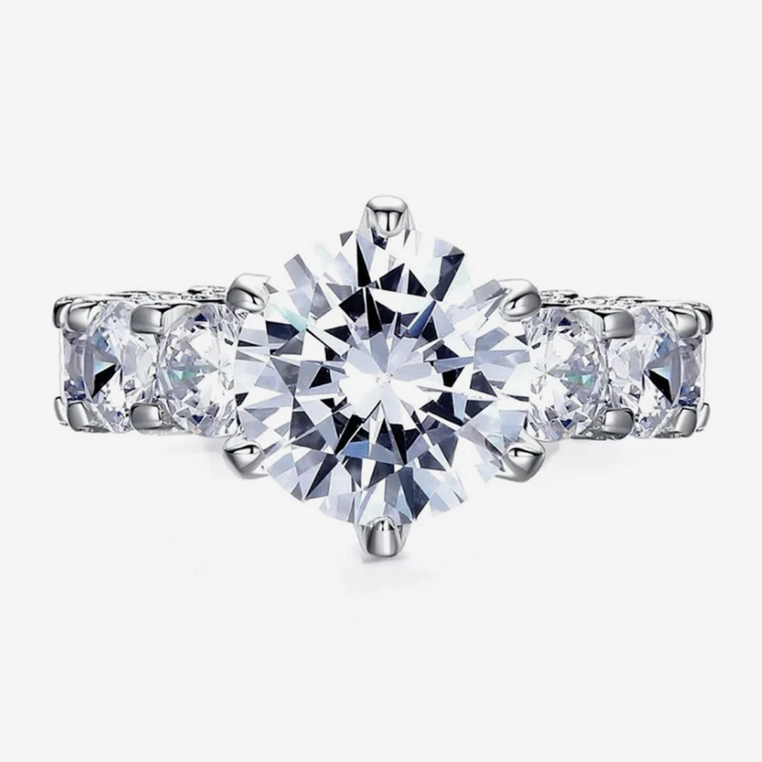 925 Sterling Silver, 18K Gold Deluxe Ring