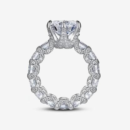 925 Sterling Silver, 18K Gold Deluxe Ring