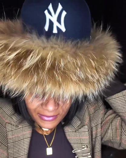 New York City Faux Fur Hat