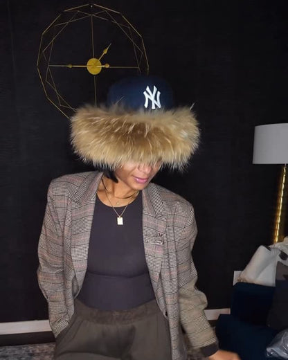New York City Faux Fur Hat