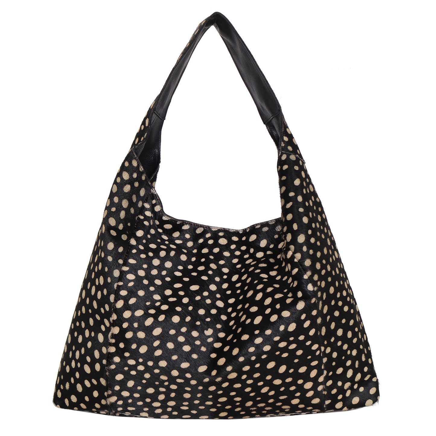 Hair On Leather Tote Bag