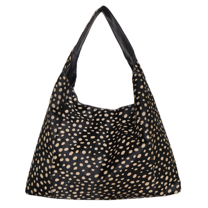 Hair On Leather Tote Bag