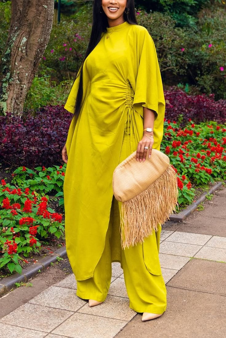 Silk Loose Two-piece Set