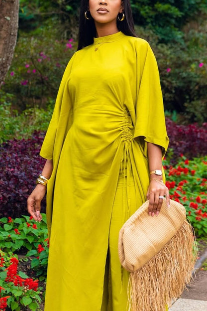 Silk Loose Two-piece Set
