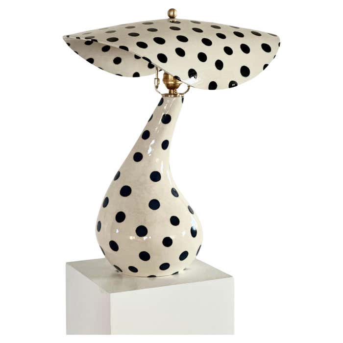 Handmade Ceramic Desk Lamp (Free Shipping )