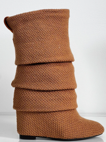 Knitted Wedges