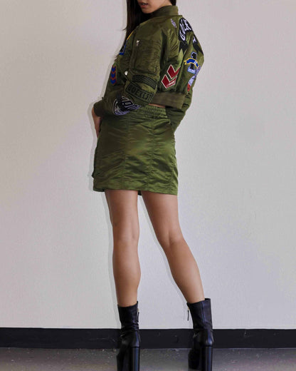 Fab Embroidered Bomber Jacket