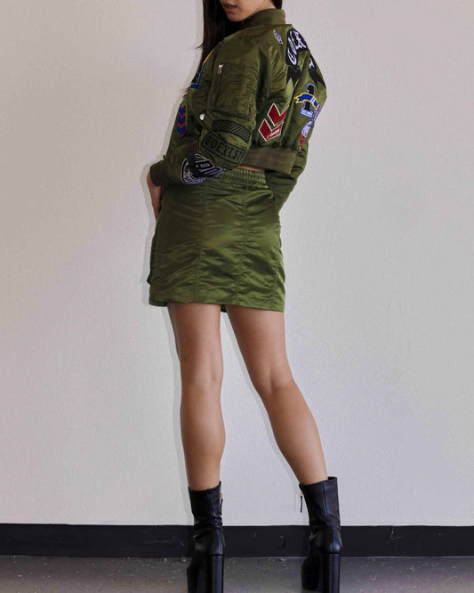 Fab Embroidered Bomber Jacket