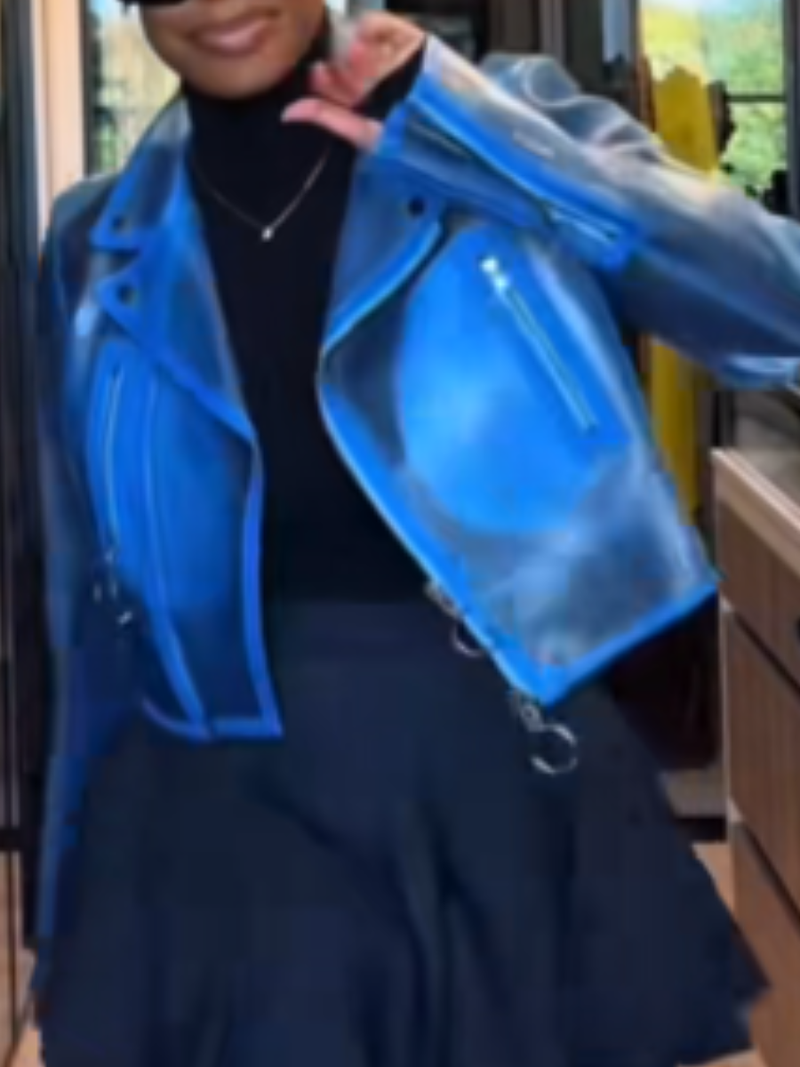 Transparent Short Jacket