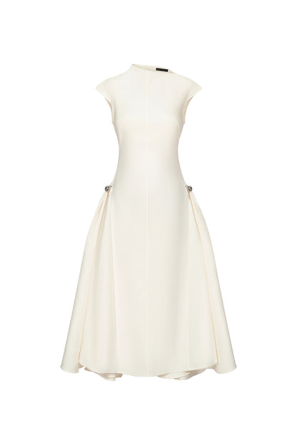 Irregular Neckline Dress