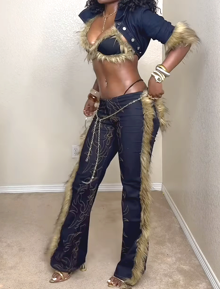 Fab Faux Fur Outfit