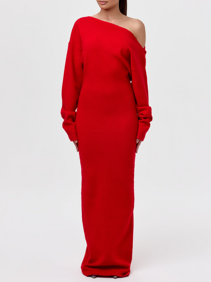 Knit Strapless Dress