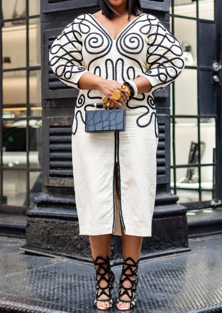 Chic Demure Occasion Dress