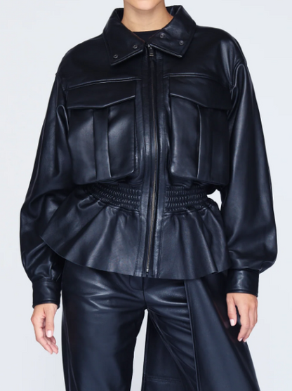 Chic Stylish Leather Jacket