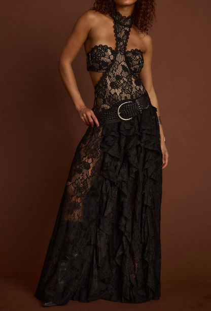 Statement Sexy Lace Dress