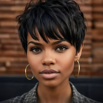 Chic Curly Short Wig