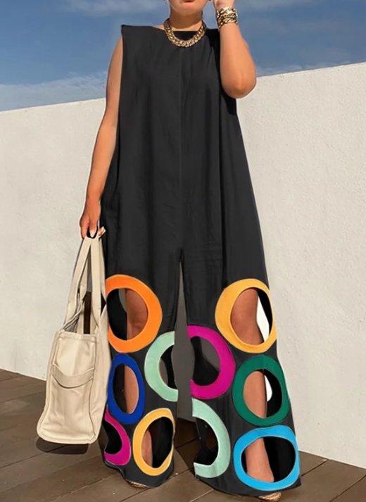 Contrast Jumpsuit