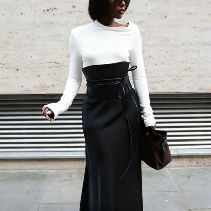 Designer Long-sleeved Bodysuit Top