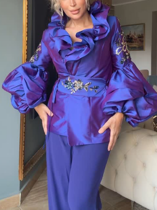 Fashion  Embroidered Top