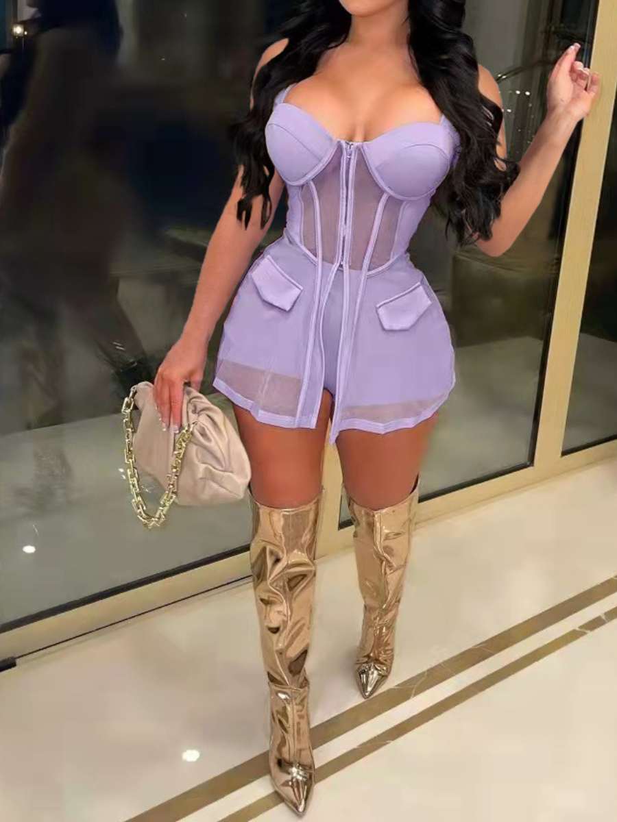 Fab Mesh 2pc Suit