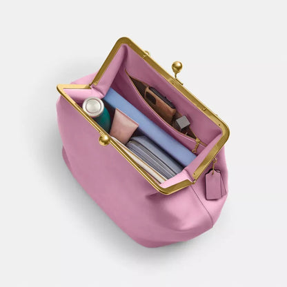 Large Kisslock Frame Bag